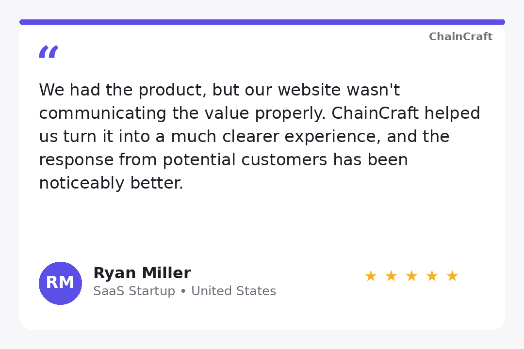 Ryan Miller, SaaS Startup — United States